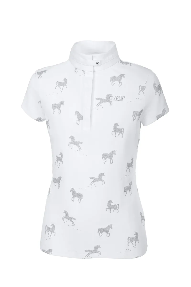 Pikeur Tiana Childrens Competiton Shirt White
