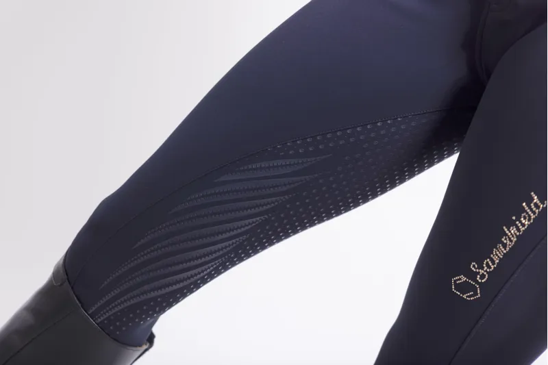 Samshield Clara Full Grip Breeches Navy-Rose Gold-6