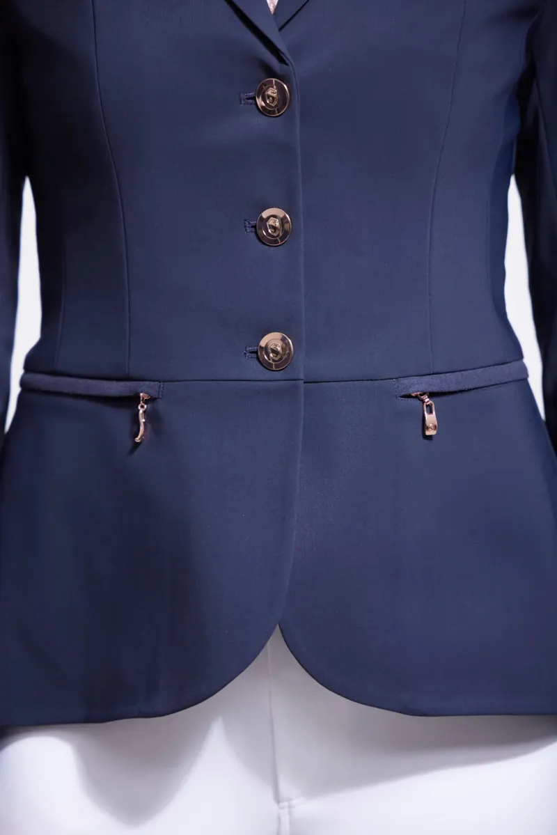 Samshield Victorine Crystal Fabric Jacket Navy - Rose Gold-2