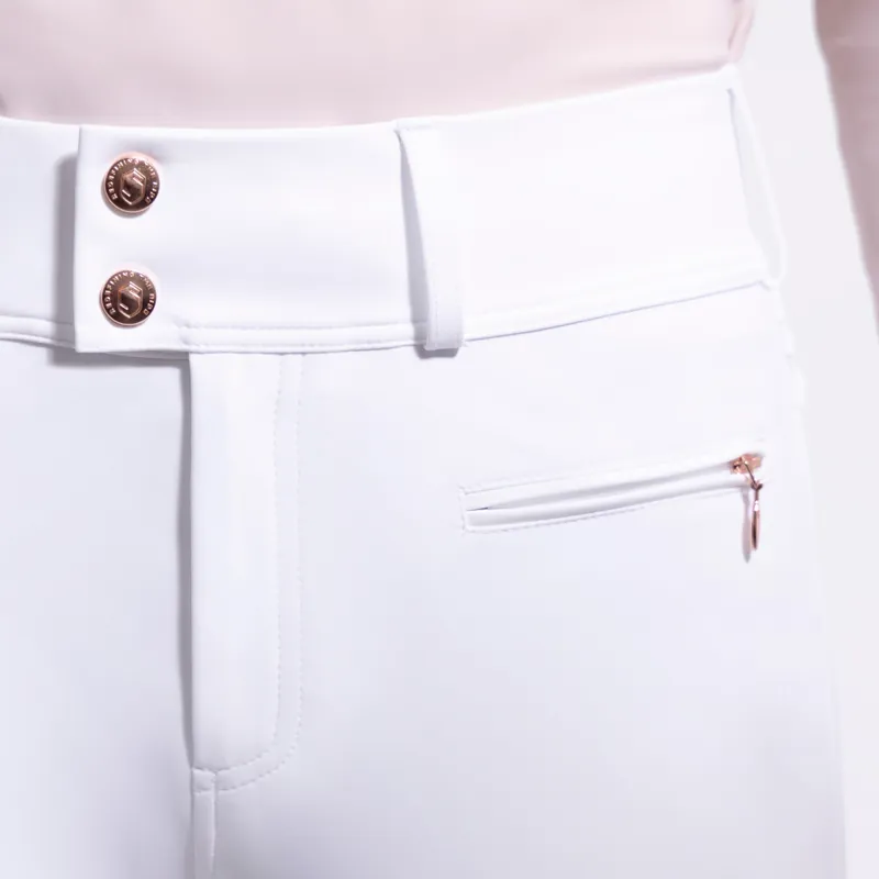 Samshield Clara Full Grip Breeches White-Rose Gold-2