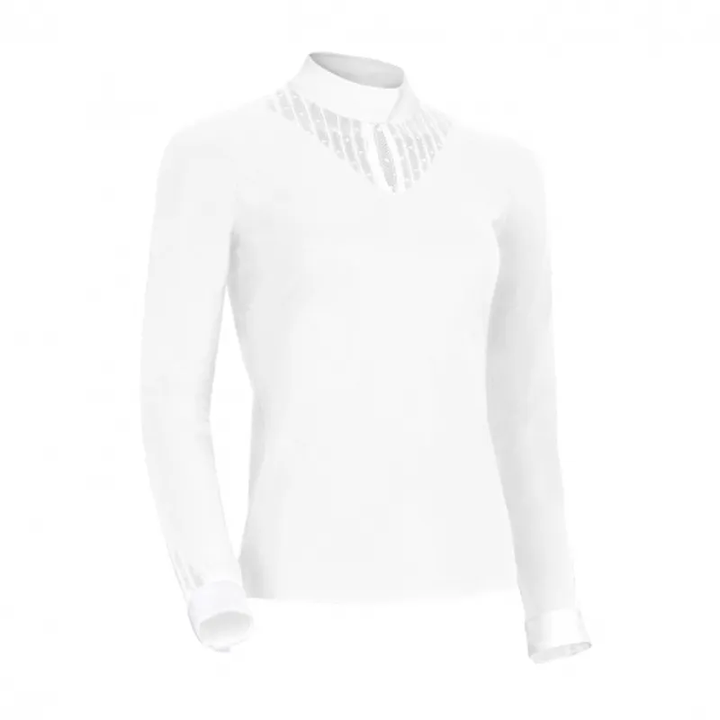 Samshield Beatrice Long Sleeved Competition Shirt White