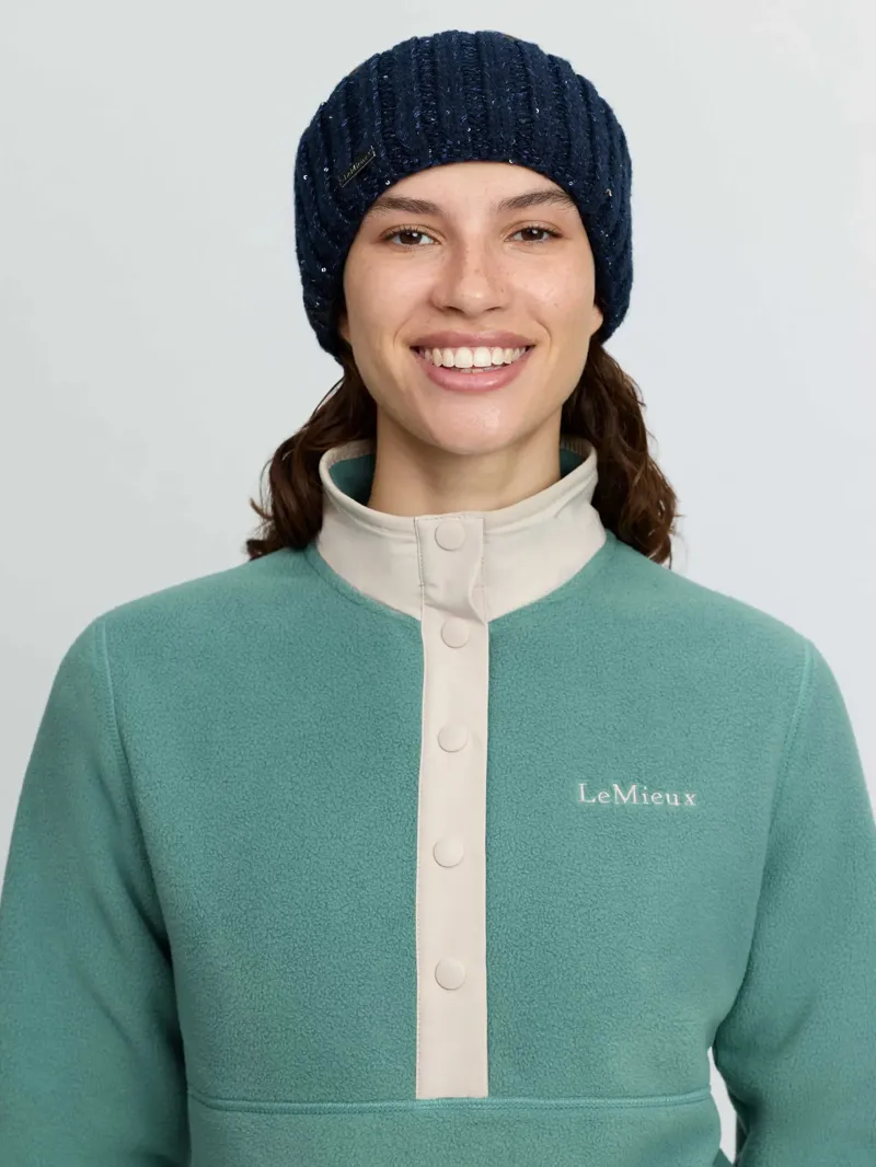 LeMieux Bernie Sequin Headband Navy