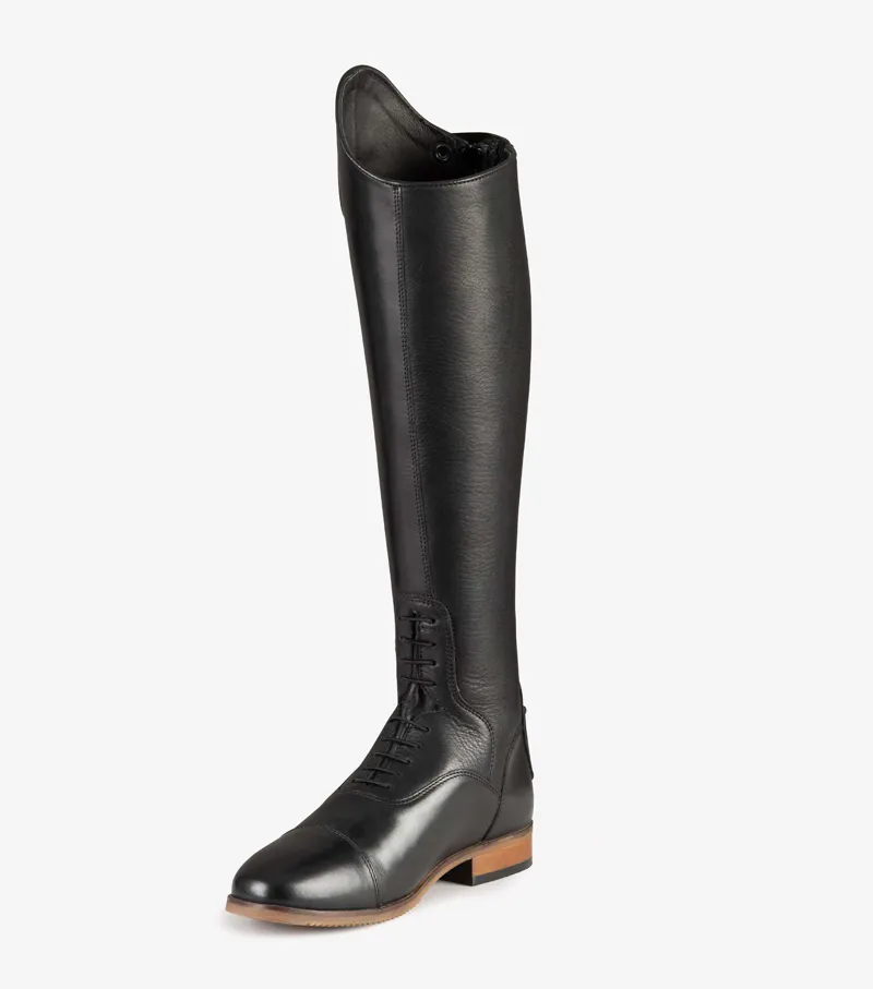 Premier Equine Bilancio Ladies Leather Field Tall Riding Boot- Black-4