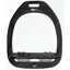 Flex-On Green Composite Inclined Stirrups One Size Black/Black/Grey Ultra Grip