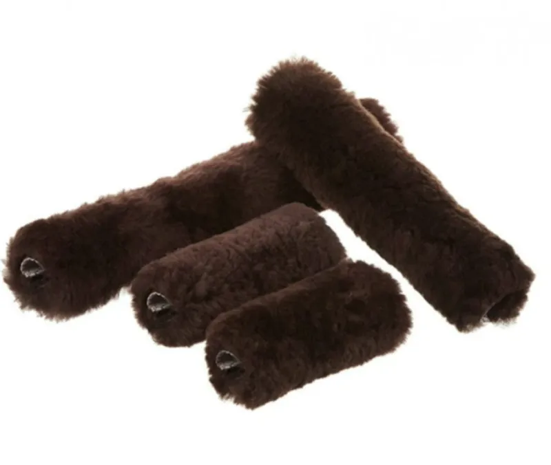 LeMieux Lambskin Headcollar Set - Brown