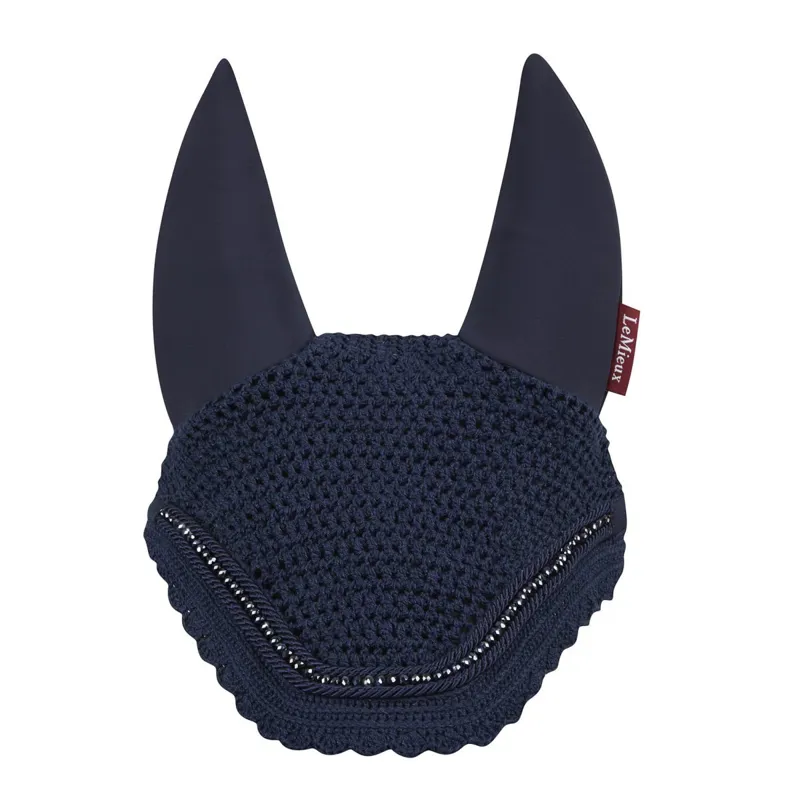 LeMieux Diamante Acoustic Fly Hood - Navy-1