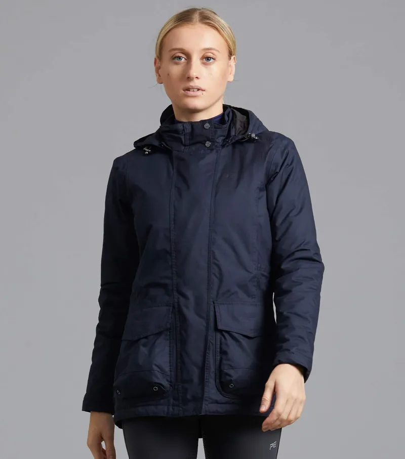 Cascata Ladies Waterproof Coat Black -1