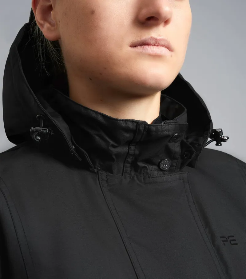 Cascata Ladies Waterproof Coat Black -3