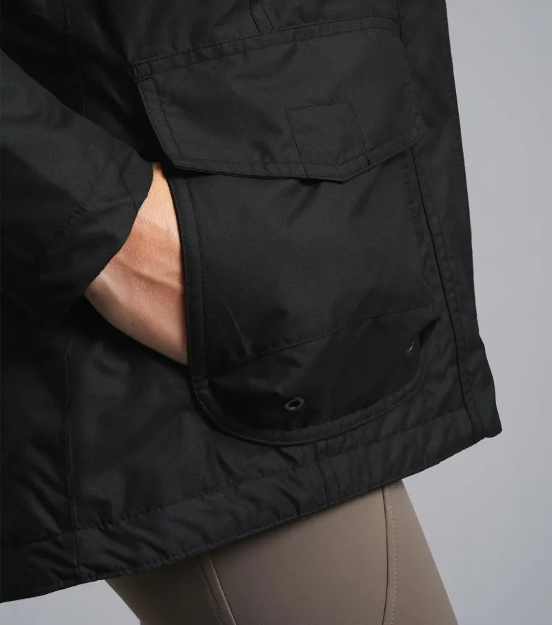 Cascata Ladies Waterproof Coat Black -5
