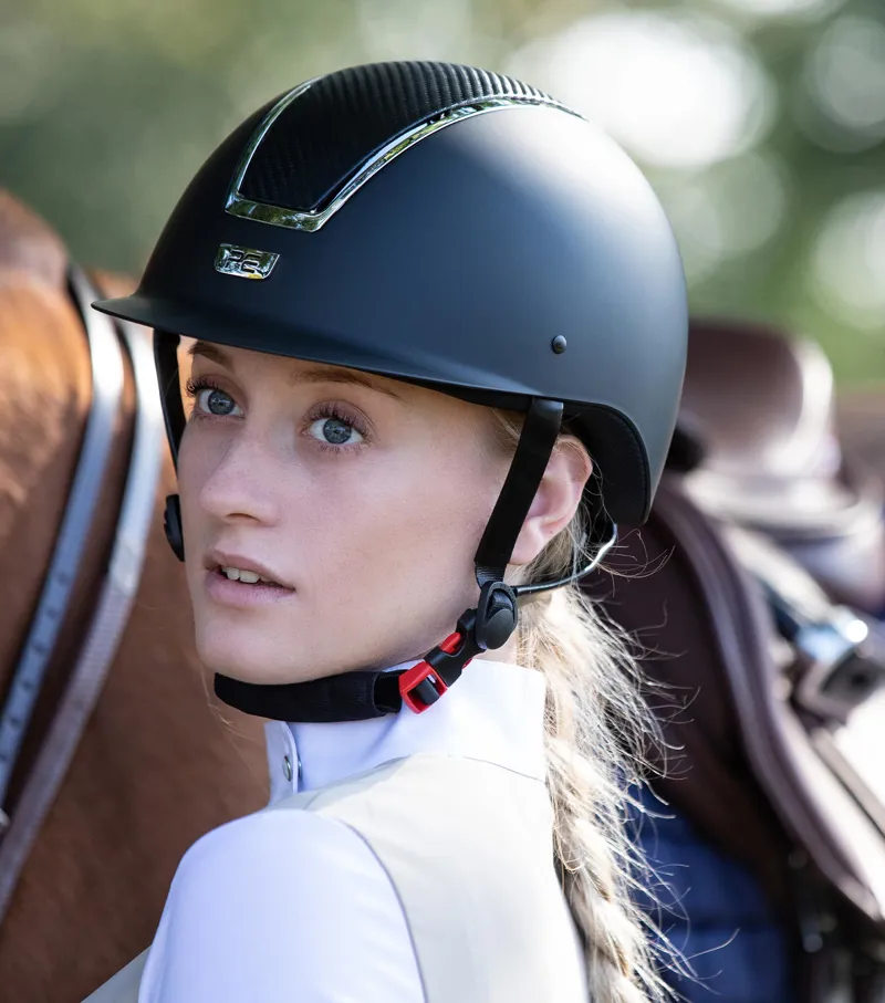Centauri Horse Riding Helmet Black / Space Black-1