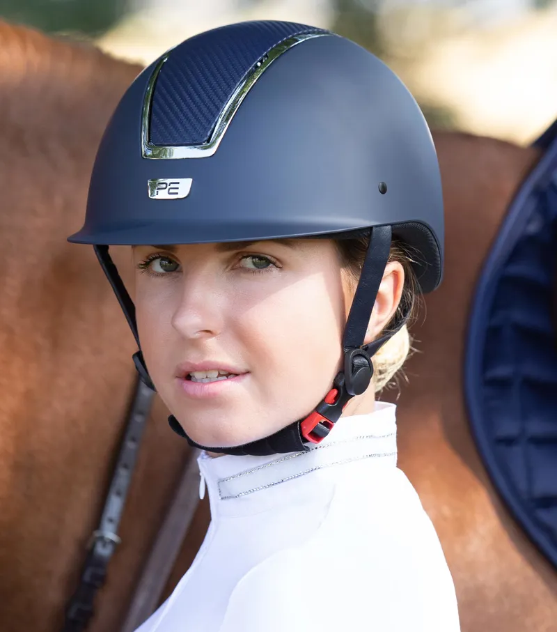 Centauri Horse Riding Helmet Navy / Midnight Navy-2