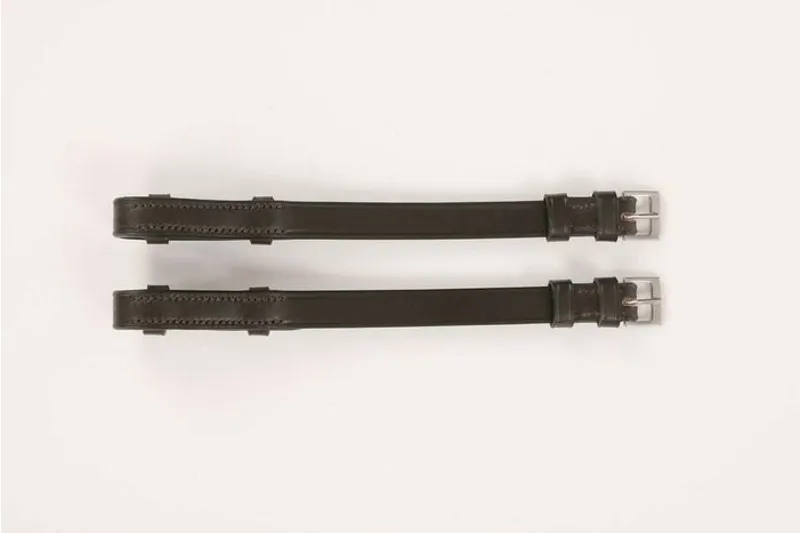 Jeffries Cheek Pieces - Black