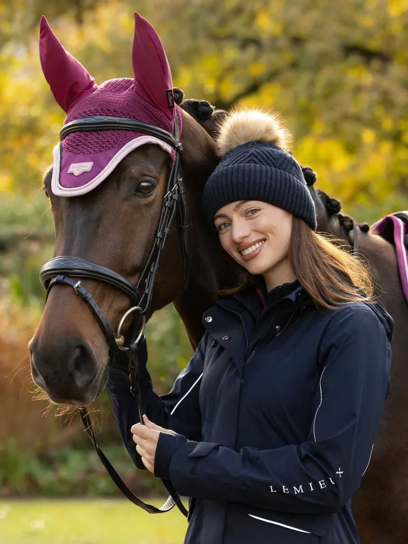 LeMieux Clara Knit Beanie - Navy