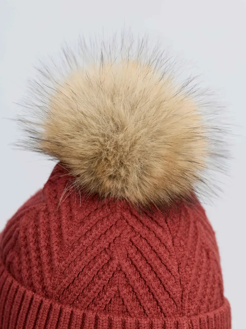 LeMieux Clara Knit Beanie - Russet-3