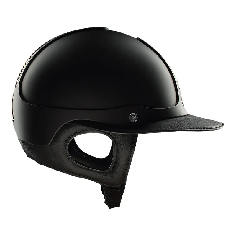 Antares Copper Galaxy Precision Eclipse Riding Helmet-1