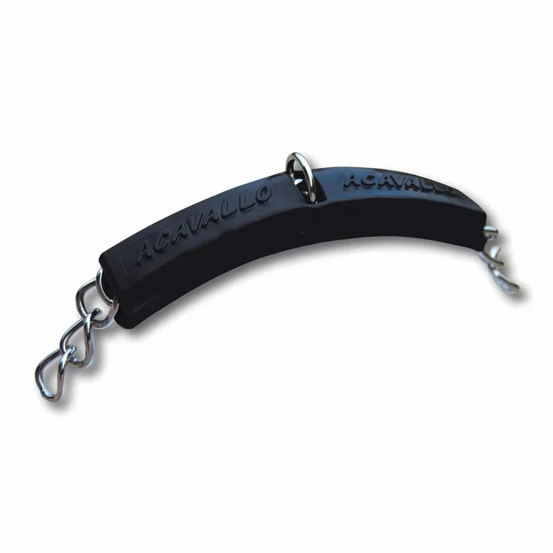 Acavallo Gel Curb Chain Guard Black