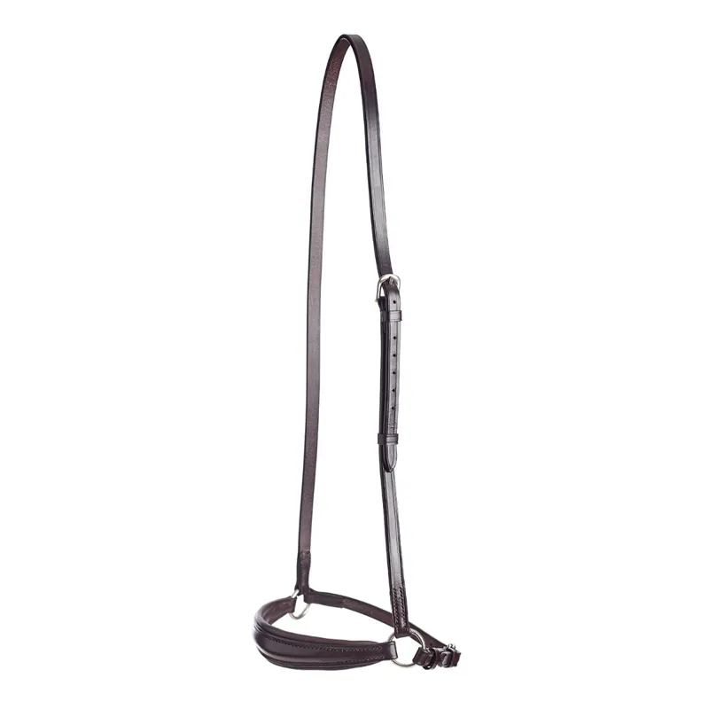 Elevator Drop Noseband Bridle Black-4