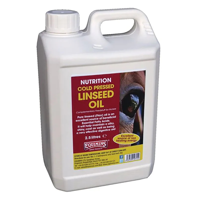 Equimins Linseed Oil - 2.5 lt