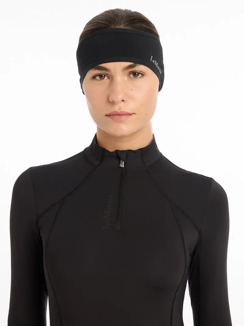 LeMieux Ear Warmer Headband - Black-3