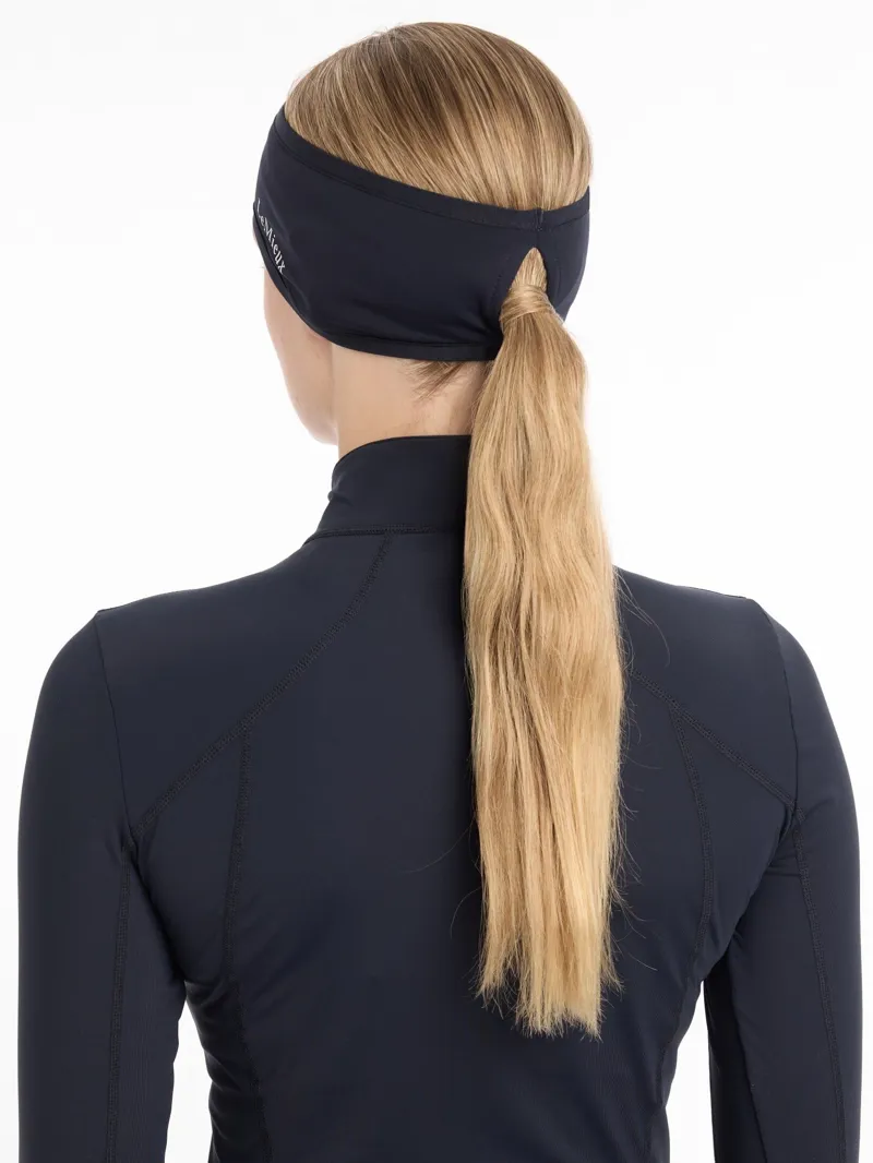 LeMieux Ear Warmer Headband Indigo-2