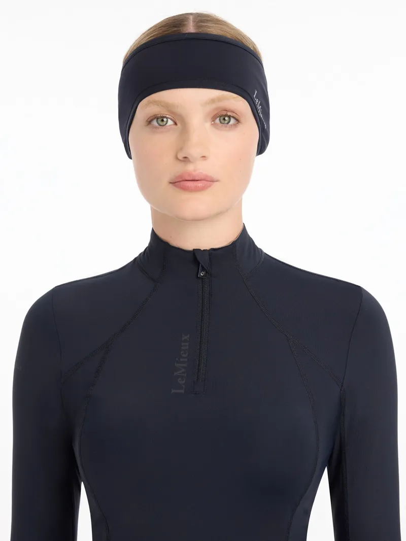 LeMieux Ear Warmer Headband Indigo-3
