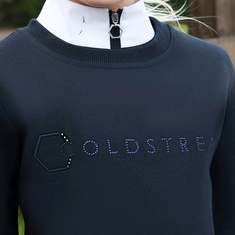 Coldstream Next Generation Earlston Crystal Jumper - Navy-3