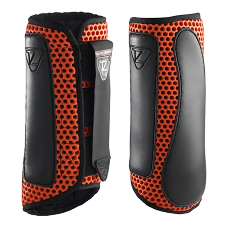 Equilibrium Tri-Zone Impact Sports Boots Hind - Red