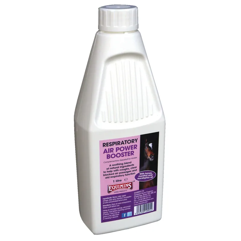 Equimins Air Power Booster Cough Mixture -  1lt