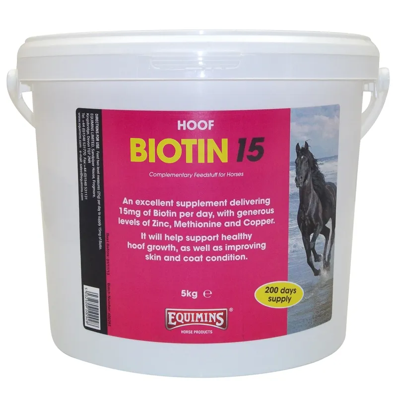 Equimins Biotin 15 Supplement - 5kg
