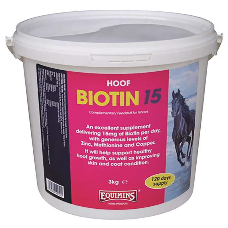 Equimins Biotin 15 Supplement - 3kg