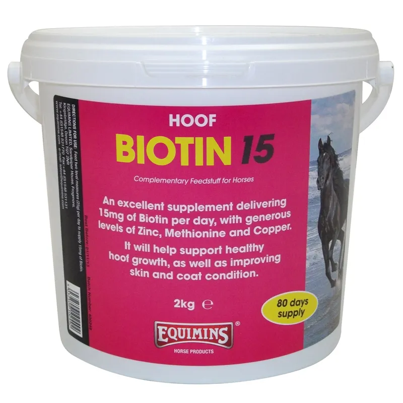 Equimins Biotin 15 Supplement - 2kg 