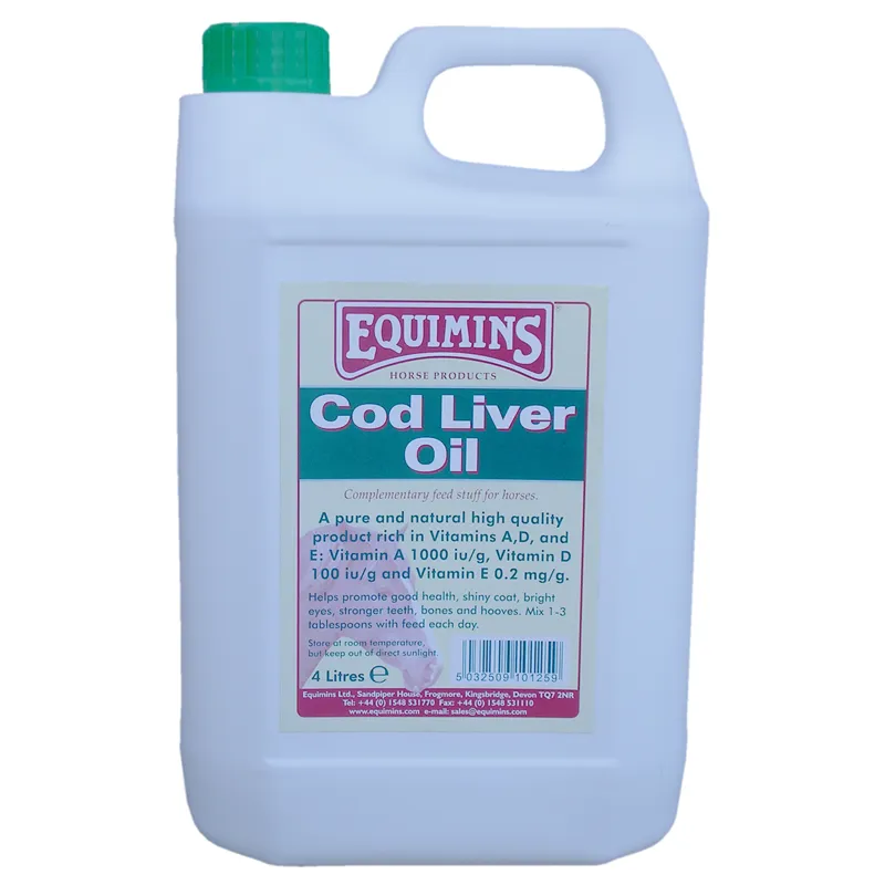 Equimins Cod Liver Oil - 4lt 