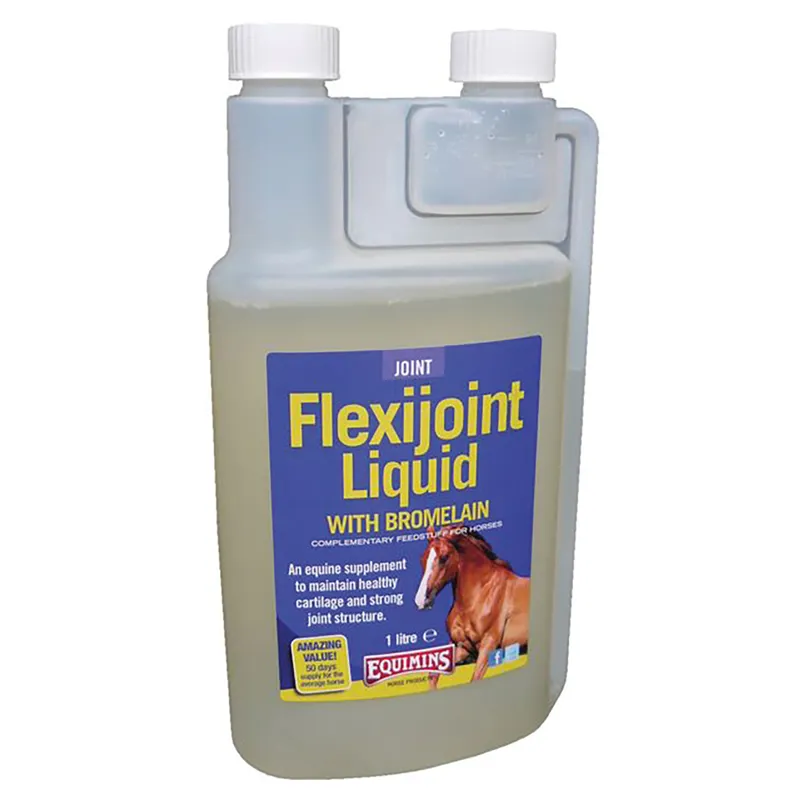 Equimins  Flexijoint Liquid with Bromelain - 1lt