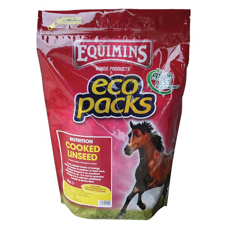 Equimins Eco Pack Cooked Linseed - 3kg