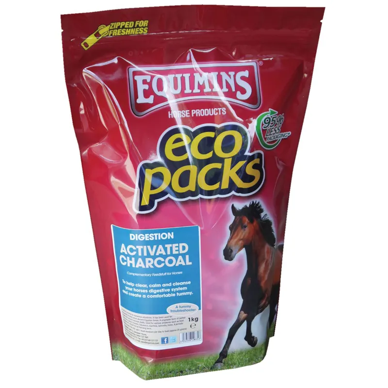 Equimins Echo Pack Activated Charcoal- 1kg