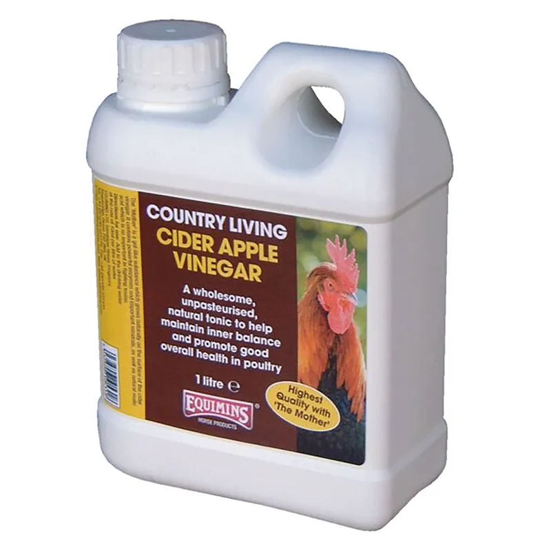 Equimins Country Living Cider Apple Vinegar - 1lt 