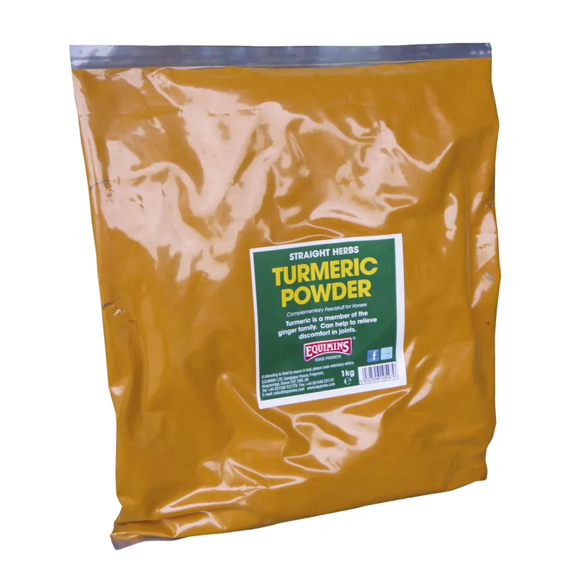 Equimins Straight Herbs Turmeric Powder - Bag 1kg 