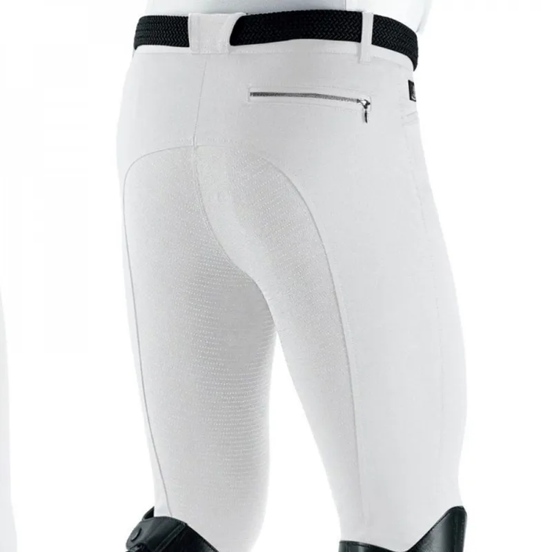 Equiline Walnut Mens Breeches White -1