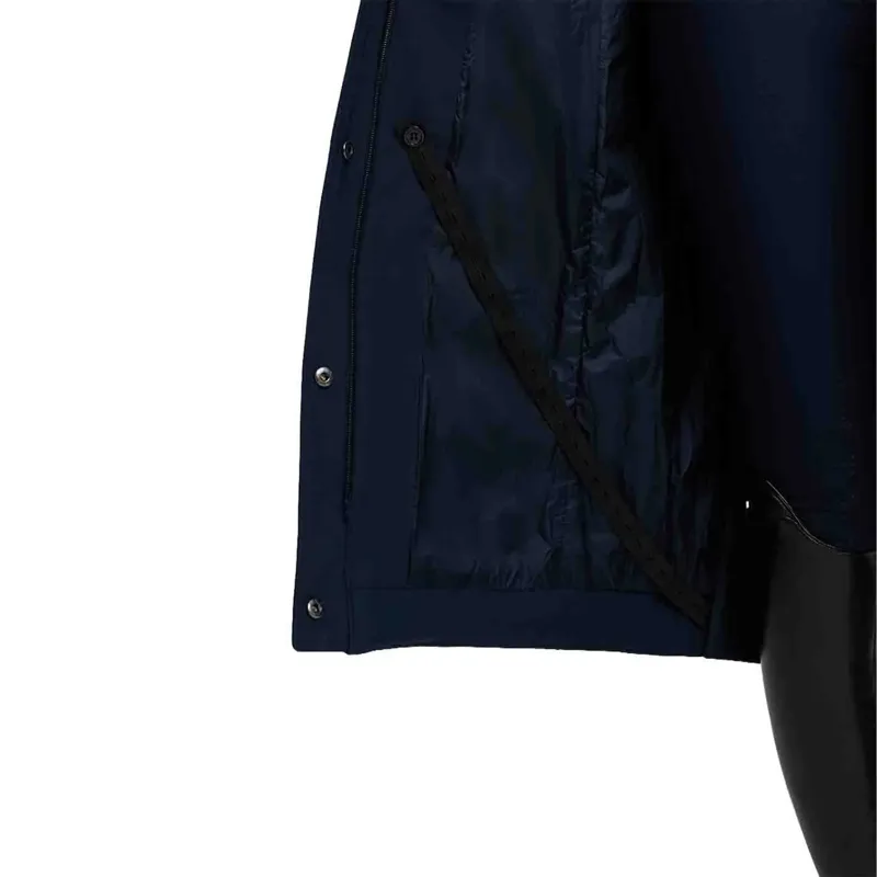 LeMieux Erin Womens Waterproof Long Padded Coat - Navy-7