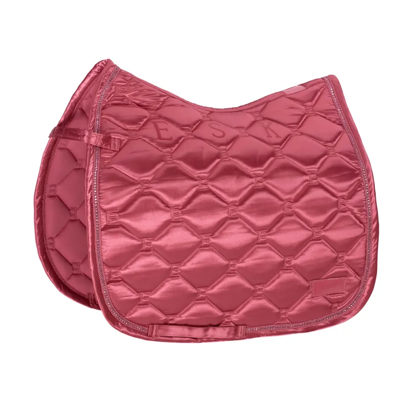 Eskadron Classic Sports 21 Satin Emblem Saddle Cloth Rouge
