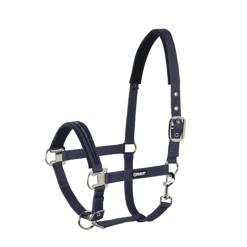 Eskadron Classic Sports Headcollar Pin Buckle Navy