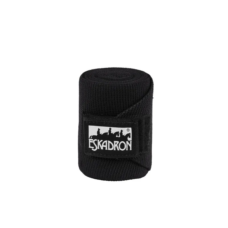 Eskadron Elasticated Training Bandages Black
