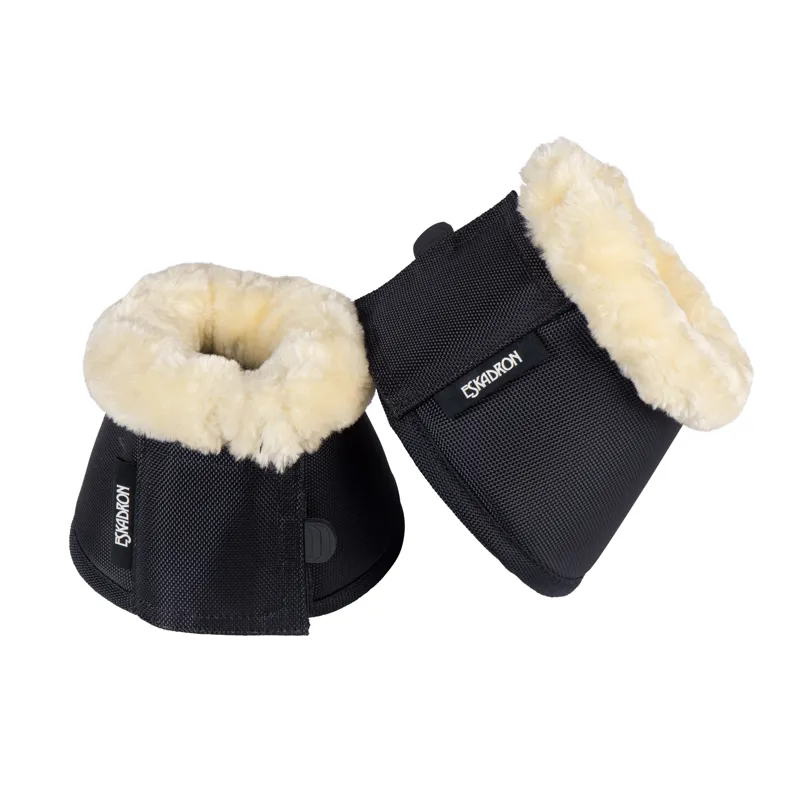 Eskadron Faux Fur Over Reach Boots Navy