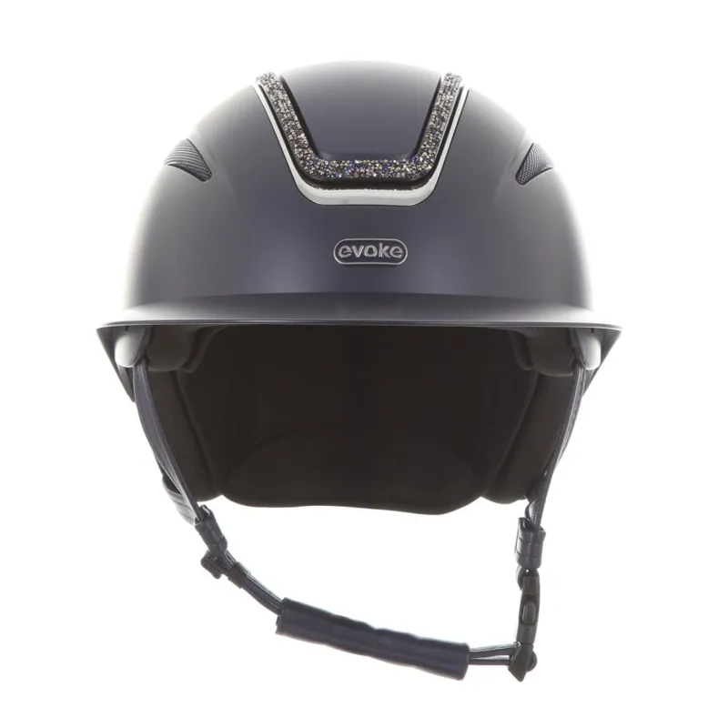 Evoke Callisto Wide Peak Navy/Navy Crystal Frame-1