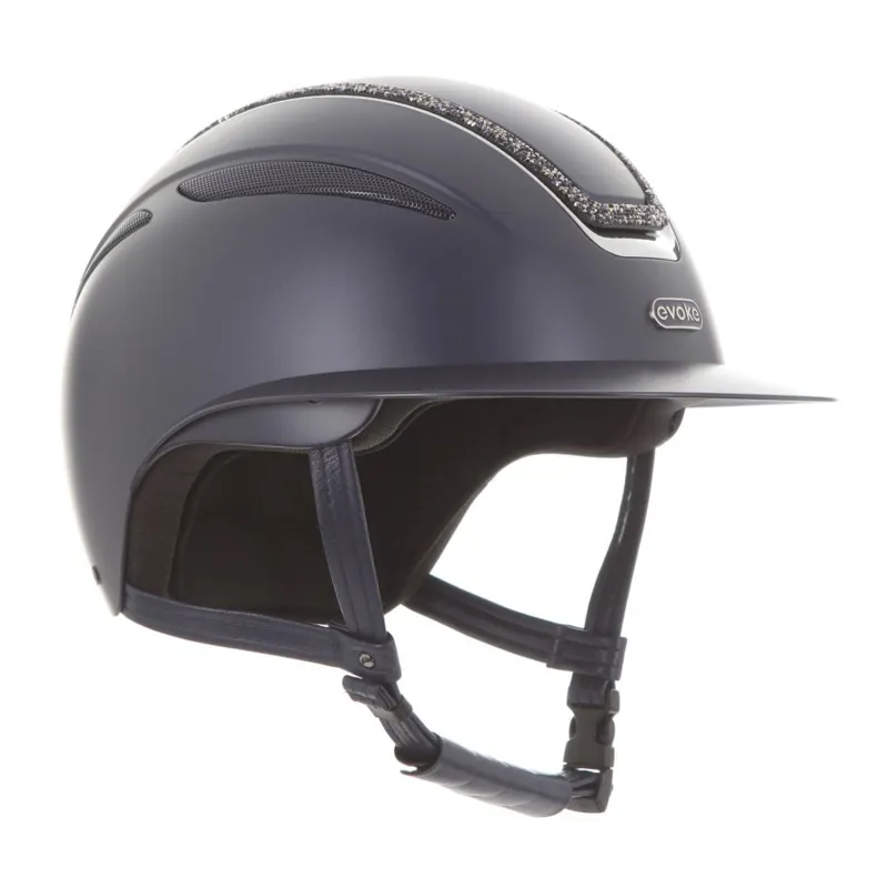 Evoke Callisto Wide Peak Navy/Navy Crystal Frame-3