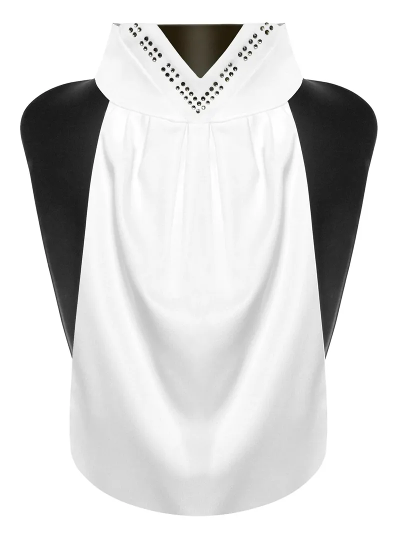 Fair Play Faven Ready Tied Stock - White/Black