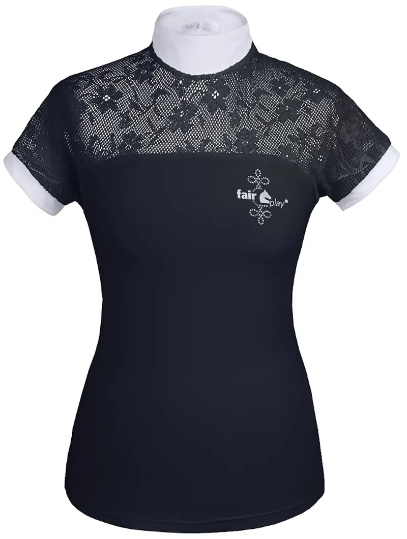 Fair Play Lucia Competition Shirt Black