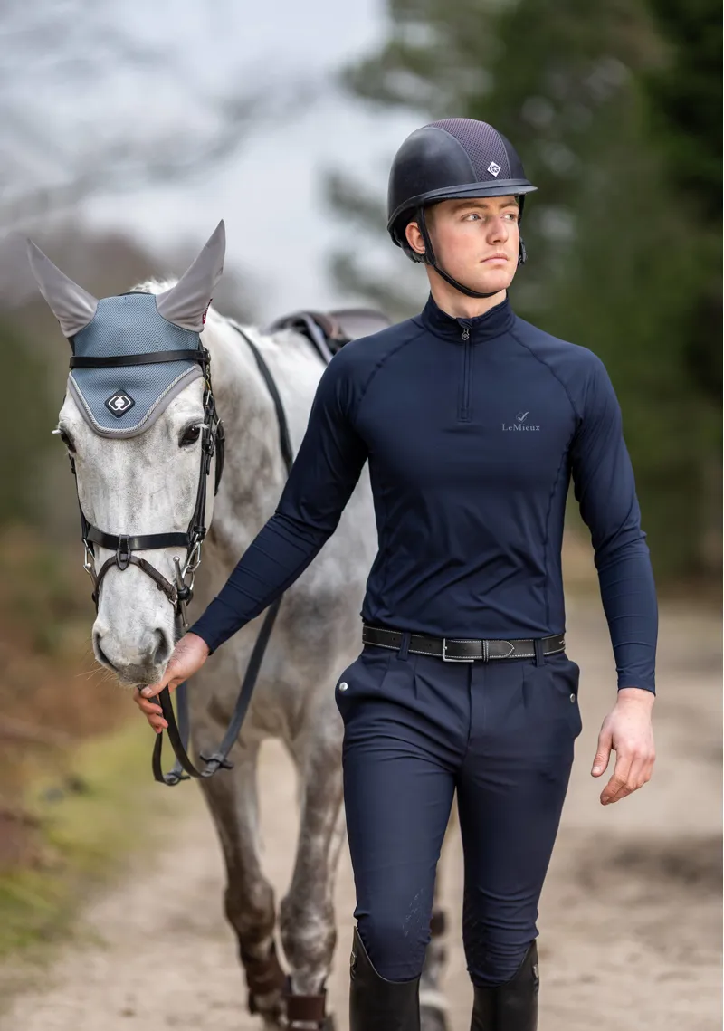 LeMieux Mens Breeches - Navy-2