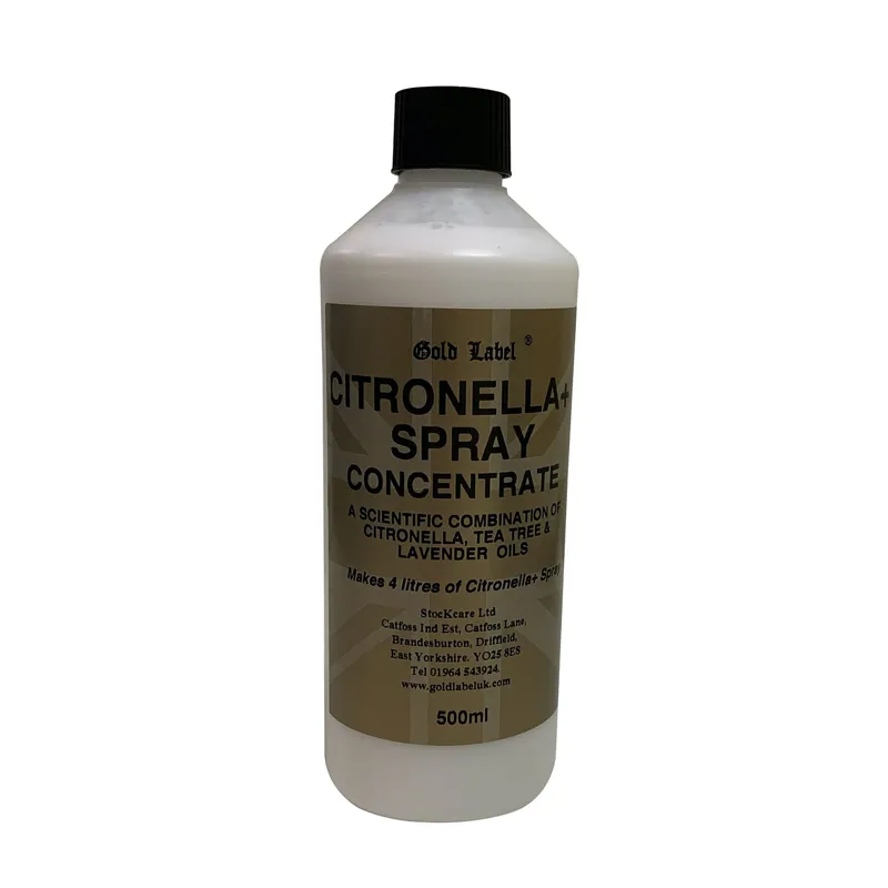 Gold Label 500ml Citronella and Spray Concentrate