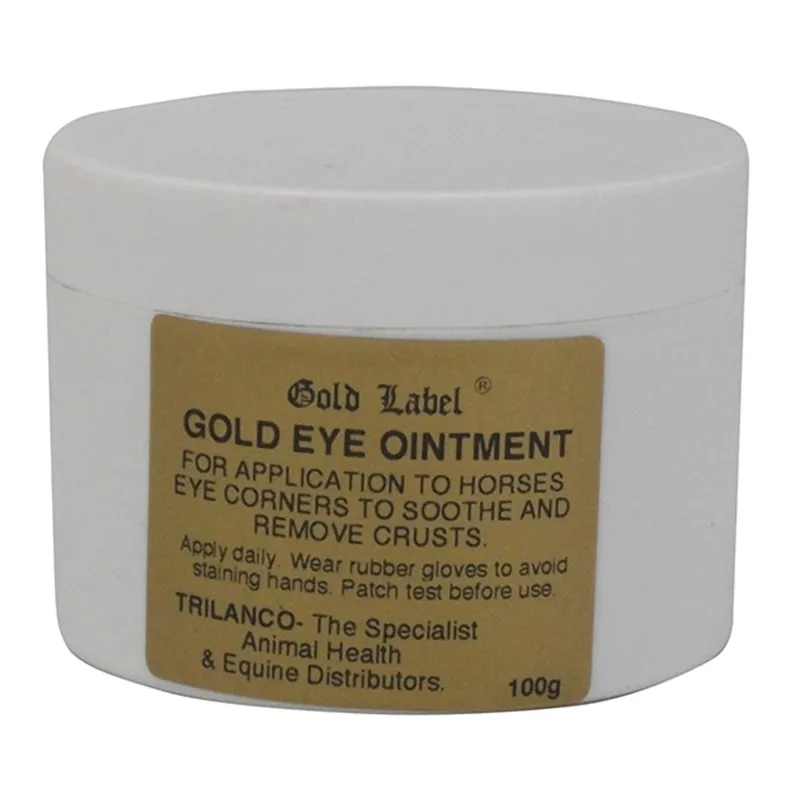 Gold Label 100g Eye Ointment in Gold
